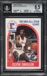 1989 Hoops Clyde Drexler ALL-STAR #69 BGS 8.5 - Picture 1 of 2