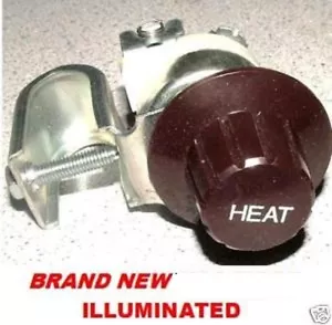 UNIVERSAL HEATER SWITCH 12 VOLT 4 POSITION CAR TRUCK TRACTOR HOT ROD LIGHTED - Picture 1 of 6