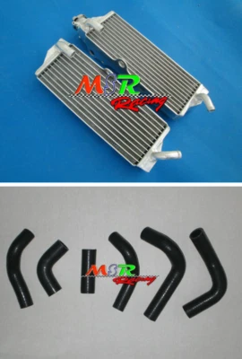 for HUSQVARNA TC250 2003-2008; TE250 2003-2009 Aluminum Radiator & Silicone Hose - Image 1 of 4