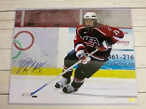 Phil Kessel Team USA Signed 16x20 Photo Gridiron Authenticated (PH4808) - Picture 1 of 4