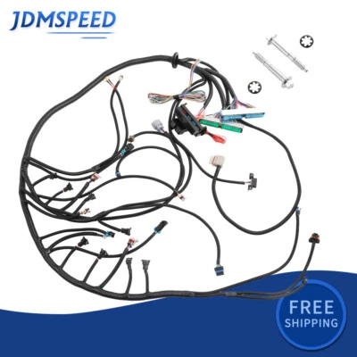 LS Swap Standalone Wiring Harness For 97-2004 LS1 Drive-By-Wire DBW 4L60E Tran - Image 1 of 4