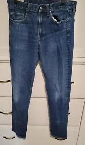 J. Pantalones de mezclilla para hombre Crew azules estilo 770 talla 32x34 - Imagen 1 de 4