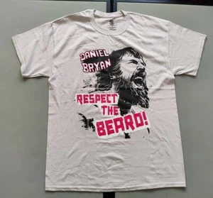 WWE Daniel Bryan Respect The Beard Short Sleeve T-Shirt, Adult Size L - Picture 1 of 4