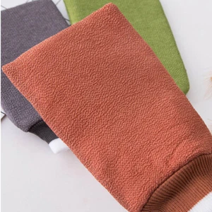 6 PCS Bath Towel Gloves Women's Body Scrub Exfoliator Nylon Shower - Bild 1 von 11