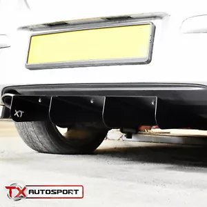 Universal Rear Diffuser Splitter for Race Rally Track Car Vauxhall Ford BMW - Picture 1 of 10