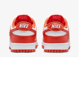 Nike Dunk Low Retro Pale Ivory/ Safety Orange - Picture 1 of 5