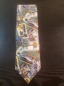 Old Navy Men's Necktie Tie Silk ~ Aloha Hawaiian Islands Theme - Picture 1 of 3