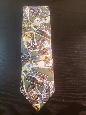 Corbata de seda para hombre Old Navy ~ tema Aloha Hawaiian Islands  Foto 1 de 3