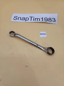 Snap-on Tools XS1618 SAE 1/2x9/16" Cr OffSet BoxEnd Wrench 12pt USA - Picture 1 of 6