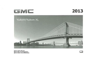 2013 GMC Yukon Yukon XL Owners Manual User Guide Reference Book OEM - Picture 1 of 1