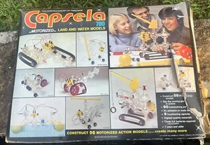 Vintage Capsela 700 Set - Motorized Land and Water Toy in Original Box #5 - Picture 1 of 3