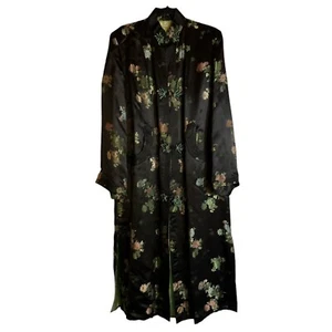 China Kunst Emb. Co Kimono Vintage Damen Seide Stoff Morgenmantel Kimono Artsy Jacke - Bild 1 von 8
