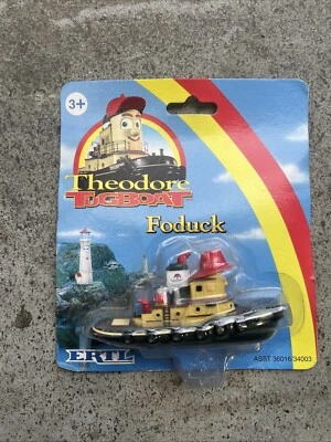 THEODORE EL REMOLCADOR "THEODORE " ERTL Die Cast Embalaje sellado Foto 1 de 2