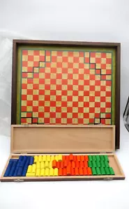 Halma & Belagerungsspiel Ravensburger Spiele - Holzversion - 1973 - Selten#1^ - Bild 1 von 6