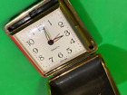 mechanical travel alarm clock equity made in hong kong wind up working well old!