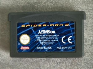 Spider-Man 2 Nintendo Gameboy Advance Game Cart Only - Picture 1 of 1