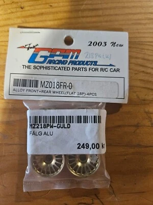 GPM RACING PRODUCTS ALLOY FRONT REAR WHELL FLAT 18P MZ018FR.0 - Image 1 of 2