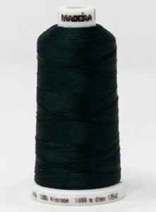 Madeira Classic Rayon 40, #1397 EVERGREEN 1000m Embroidery Thread - Picture 1 of 1