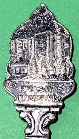 Souvenir Spoon  Clowes Hall Indianapolis HTF Cover