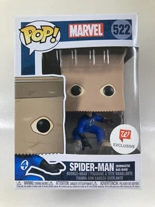 Funko Pop Marvel Spiderman Bag-Man #522 Walgreens Exclusive - Picture 1 of 6