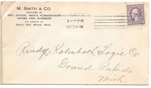 1918 - Sault Ste. Marie, Michigan - Dry Goods, Furnishings, Shoes & Rubbers - Picture 1 of 2