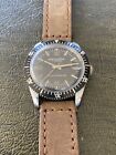 Vintage Mens North Star Divers Watch Day Date 17J Working