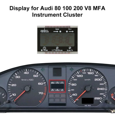 Per Audi 80 100 200 V8 MFA display quadro strumenti