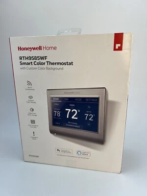 Honeywell RTH9585WF Wi-Fi Smart Color Programmable Touch Screen Thermostat - Image 1 of 4