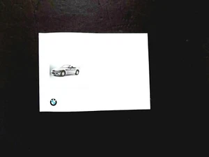 1996 bmw z3 roadster coupe Owners Manual E36  3 Series new original 1.9  - Picture 1 of 7
