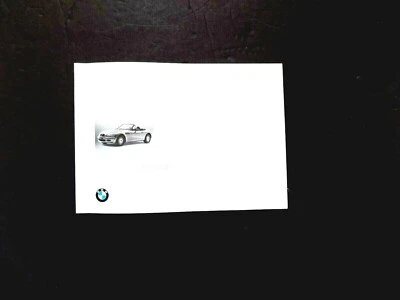 1996 bmw z3 roadster coupe Owners Manual E36  3 Series new original 1.9  - Image 1 of 4