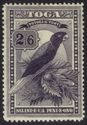 TONGA 1897 BIRD 2/6 WMK SIDEWAYS - Image 1 of 2