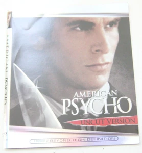 American Psycho Blu-Ray Uncut Version Beyond High Definition Movie Film DVD BB41 - Picture 1 of 4