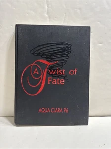 1996 Clearwater Florida High School Aqua Clara Jahrbuch mit Inschriften - Bild 1 von 22