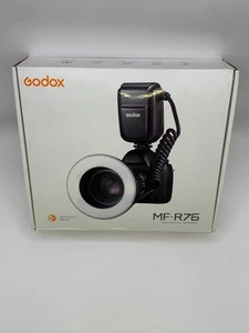 Godox MF-R76 Macro Ring Flash for Sony, for Canon, for Nikon, for Fuji Camera - Picture 1 of 14