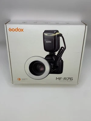 Godox MF-R76 Macro Ring Flash for Sony, for Canon, for Nikon, for Fuji Camera - Image 1 of 4