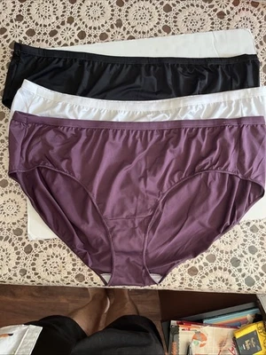 Hanes Just My Size Women's Breathable Mesh Brief Underwear, 3-Pack (Plus Sz 14 ) - Image 1 of 4