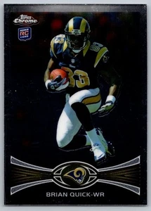 2012 Topps Chrome Brian Quick St. Louis Rams #99 - Picture 1 of 2