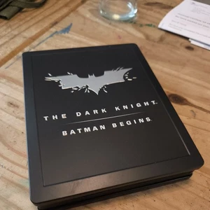 The Dark Knight / Batman Begins Ltd Edition Steelbook Blu-Ray MINT - Picture 1 of 6