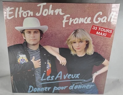 Elton John/France Gall - Les Aveux/Donner Pour Donner - New/Sealed Vinyl/Record Foto 1 de 2