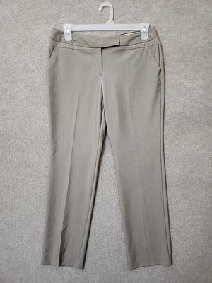 Worthington Modern Fit Straight Leg Dress Pants Womens 12 Petite Tan NEW - Image 1 of 4