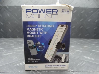 Tzumi PowerMount 360° Rotating Magnetic Mount with Brackets 8487HD (Used) - Image 1 of 4