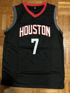 Kevin Durant Houston Rockets #7 Jersey in Black Size XL - Picture 1 of 5