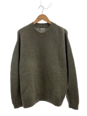 Suéter tejido Steven Alan (grueso), mediano, lana, verde, 8113-104-0331 Foto 1 de 4