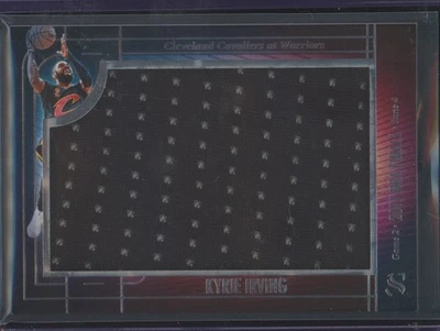 Patch Jumbo 2024-25 Panini Silhouette #FJM-KAI Kyrie Irving 2017 NBA Finals - Imagem 1 de 2