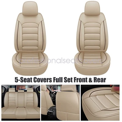 For Infiniti EX35 EX37 FX35 FX45 Crew Cab Car 5-Seat Covers Front & Rear Cushion Foto 1 de 4