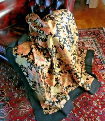 Traumhafte Wolldecke/Tagesdecke Schurwolle/Seide/Viscose - Bild 1 von 4