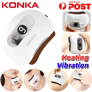 KONKA Masajeador Eléctrico Gua Sha Vibración Calefacción Piedra Tablero de Agujas Terapia AU - Imagen 1 de 16