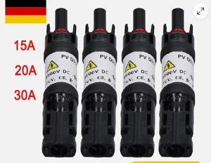 Solar Diodenstecker PV-Sperrdiode Diode 15A 20A 30A 1000VDC Solardiodenstecker - Bild 1 von 26