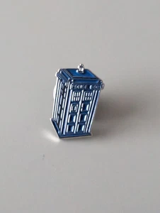 TARDIS Doctor Who Science Fiction BBC TV Series Enamel Pin Badge (S1) - Picture 1 of 4