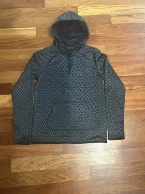 Nike Therma-Fit Pullover Hoodie Black Gray Polka Dot Size XS - Image 1 of 4